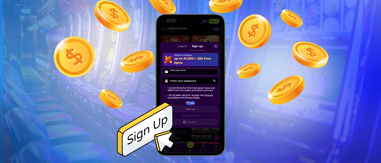Monkeyzino Login