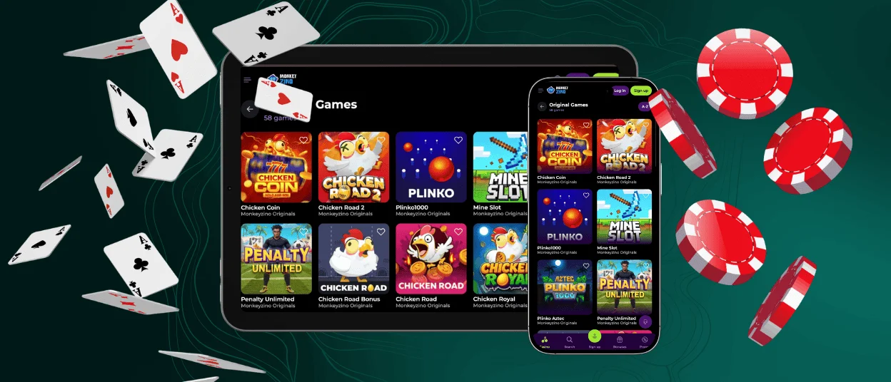 Monkeyzino iOS